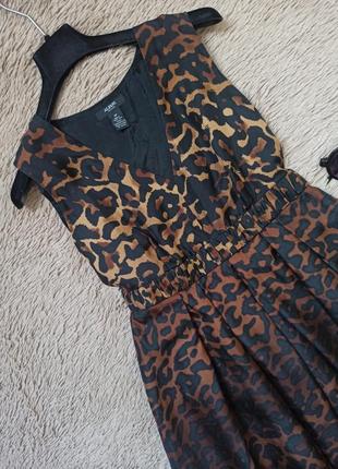 Шикарне плаття леопард/плаття/сукня2 фото