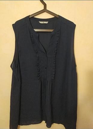 Темная летняя лёгкая блуза блузка блузочка6 фото