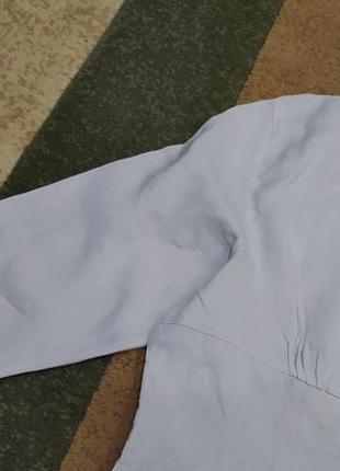 Лен льон блуза блузка рубашка недорого купить9 фото