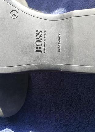 Hugo boss итальянские туфли из натуральной замшы3 фото