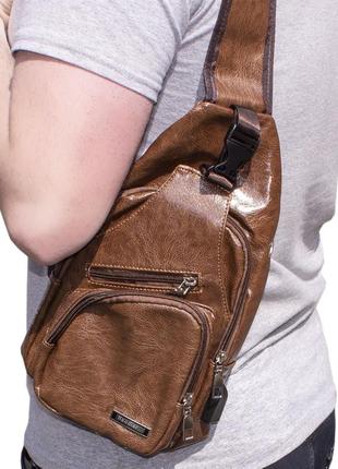 Рюкзак джип коричневий2 фото