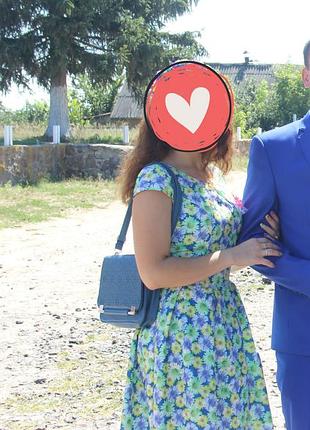 Сукня плаття плаття в квіточку в квіточку