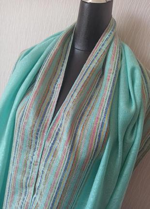 Шикарный палантин шарф пашмина шелк pashmina2 фото