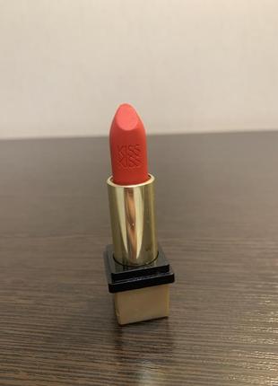 Помада для губ guerlain kiss kiss la rouge mat3 фото