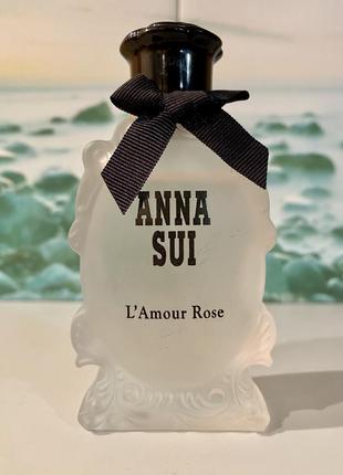 Edp anna sui l'amour rose редкость снятость2 фото