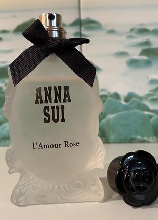 Edp anna sui l'amour rose редкость снятость4 фото