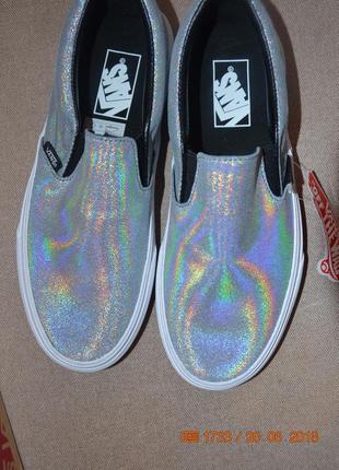 Новые кожанные vans