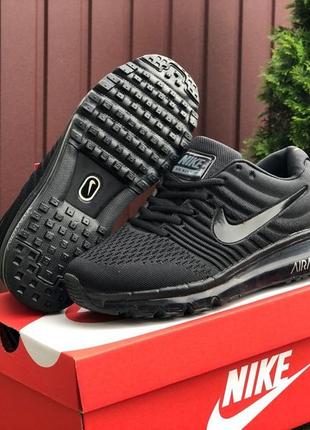 Р.37 кроссовки  falcon nike air max 2017 (черные)6 фото