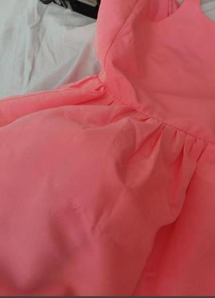 Ніжне пишне  рожеве плаття барбі6 фото
