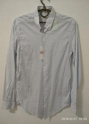 Легка літня чоловіча сорочка довгий рукав