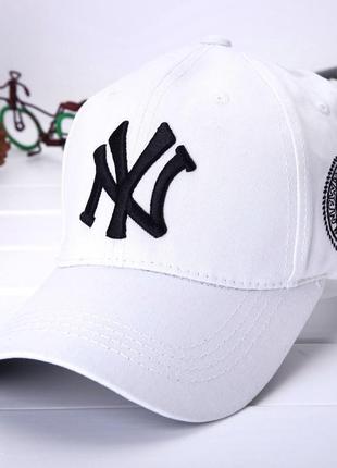 Кепка ny new york yankees. біла