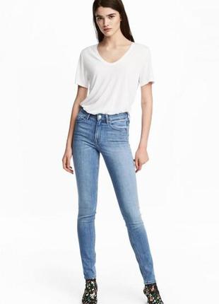 Оригинальные джинсы-skinny regular от бренда h&m 0519583012 разм. 26