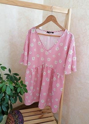 Ніжна сукня в принт ромашку limited, р. м-xl