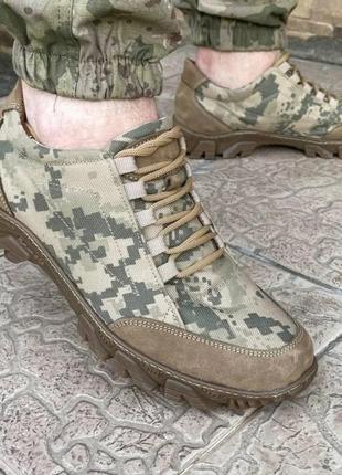 Тактические кроссовки мужские летние 40,41,43,44,45 размера (военные,защитные,хаки) - мужская тактическая обувь 20228 фото