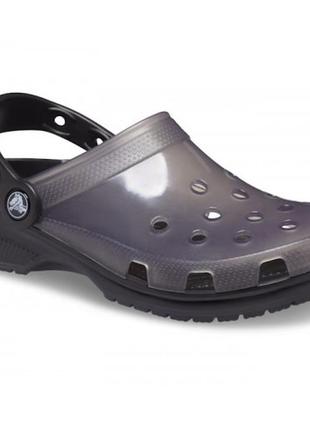 Сабо крокс crocs classic translucent, м132 фото