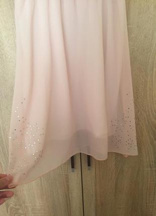 Тонке на підкладі плаття блідо-рожевого кольору на підкладі,h&m4 фото