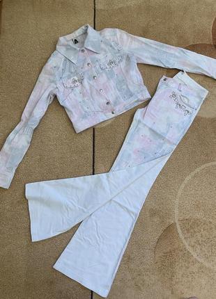 Костюм піджачок, штани, штаны, брюки, піджак 40 європ