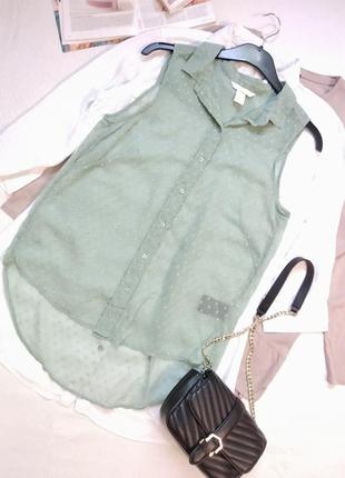 Фісташкова блуза блуза h&m s-m