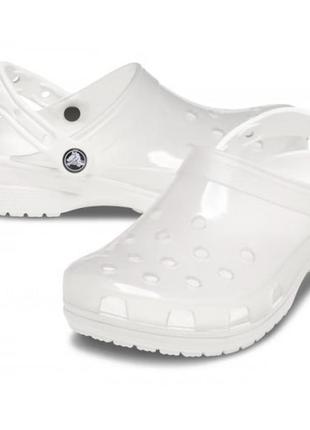 Сабо крокс crocs classic translucent, m12