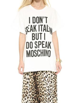 Футболка moschino оверсайз, топ2 фото