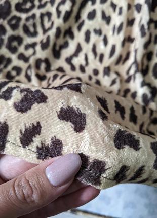 Плаття в леопардовий принт3 фото
