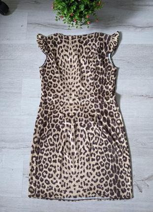 Плаття в леопардовий принт2 фото