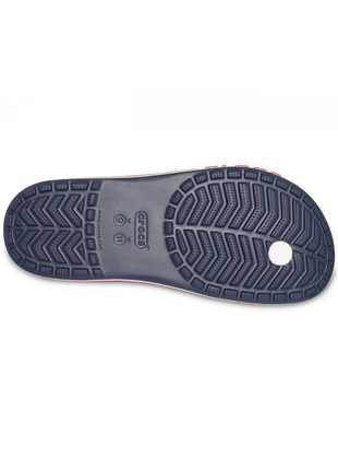 В'єтнамки crocs bayaband flip navy / pepper 205393 чоловічі жіночі шльопанці крокси6 фото