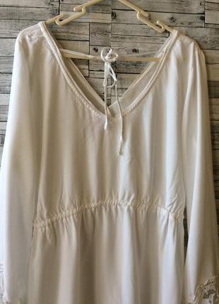 Белое платье divided h&m 3