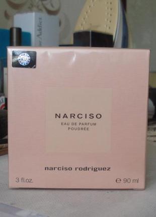 Скидка!  90 мл narciso rodriguez narciso poudree парфюмерная вода.3 фото