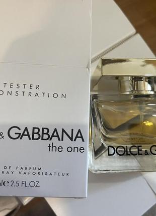 Парфумована вода тестер dolce gabbana1 фото