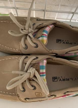 Топсайдери sperry top-sider (оригінал) р. 33.5, стелька 21.5 см7 фото