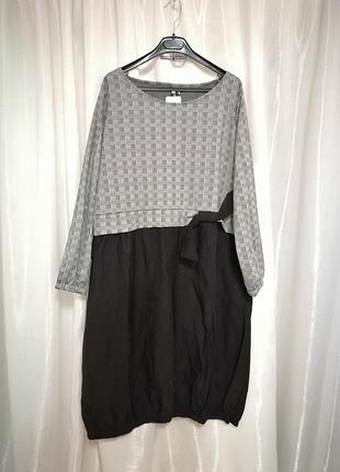Сукня батал стрейч відмінно виглядає як в обтяжку так і вільно, виміри** м пог 50 см тягнеться на 61