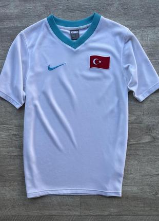 Футболка Nike s футбольна біла туреччина
