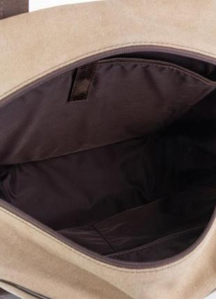 Сумка-рюкзак трансформер, канвас и кожа rc-3943-4lx tarwa3 фото