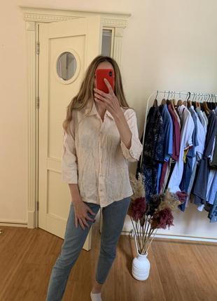 Льняная рубашка