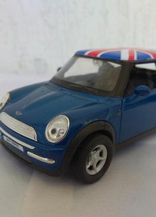 Модель автомобіля mini cooper, welly4 фото