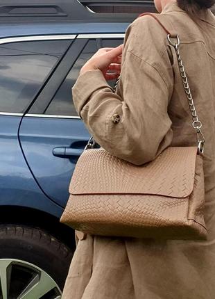 Жіноча шкіряна сумочка-клатч alex rai1 фото