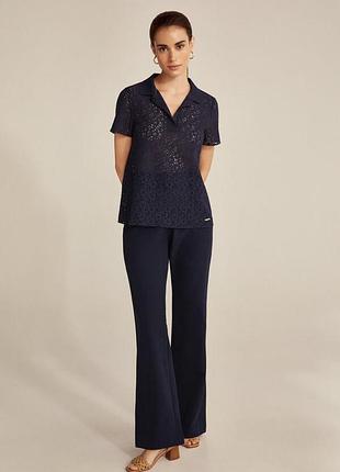 Футболка поло кружево pedro del hierro