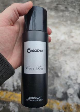 Парфумований дезодорант franck boclet cocaїne