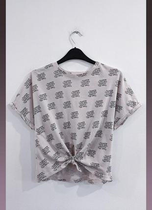 Футболка bershka always late but worth the wait