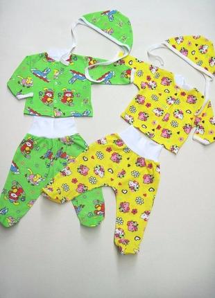 Річний комплект для малюка р. 24 на зріст 68-74 см на 3-6 міс