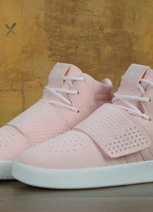 Женские кроссовки adidas tubular pink 36-37-38-39-404 фото