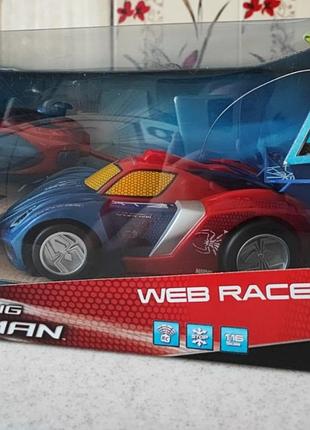 Машина детская на радиоуправлении батарейки web racer