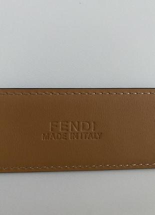 Пояс в стиле fendi, кожа3 фото