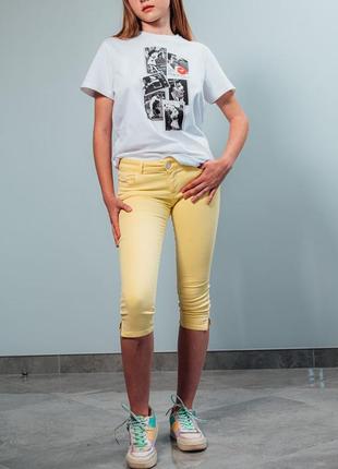 Женские бриджи twin-set, линия denim. slim fit.