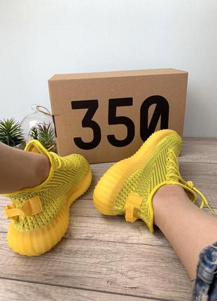 Чоловічі кросівки adidas yeezy boost 350 v2 yellow 42-444 фото