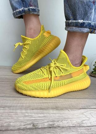 Чоловічі кросівки adidas yeezy boost 350 v2 yellow 42-441 фото