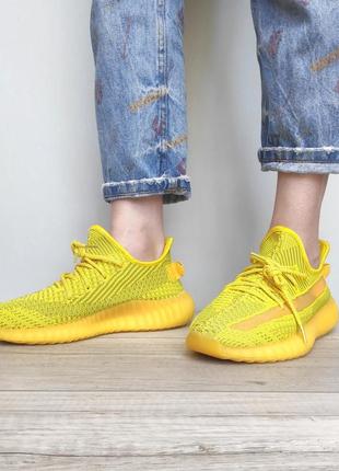 Чоловічі кросівки adidas yeezy boost 350 v2 yellow 42-445 фото