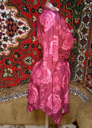 Классный новый трикотажный халат платье польша 2 расцветки3 фото