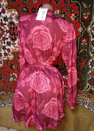 Классный новый трикотажный халат платье польша 2 расцветки8 фото